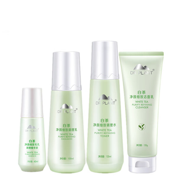 植物医生 白茶净颜细致护肤套装