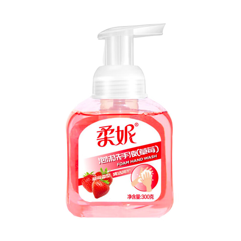 柔妮 健康抑菌草莓香型 洗手液