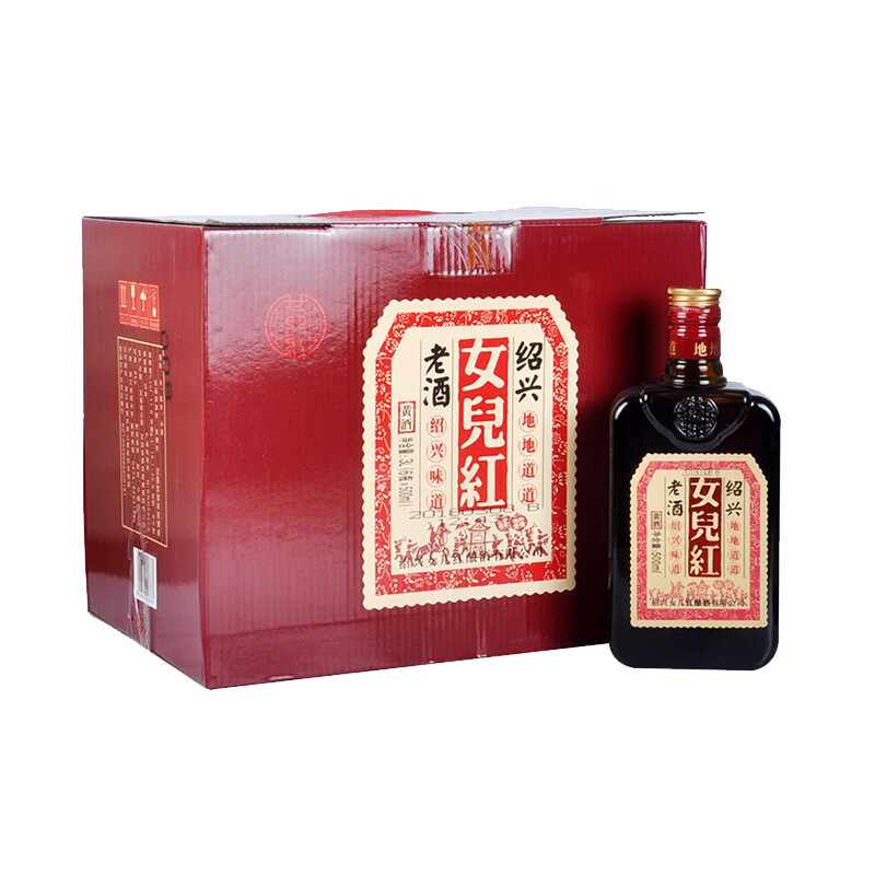 女儿红 瓶装花雕地道黄酒