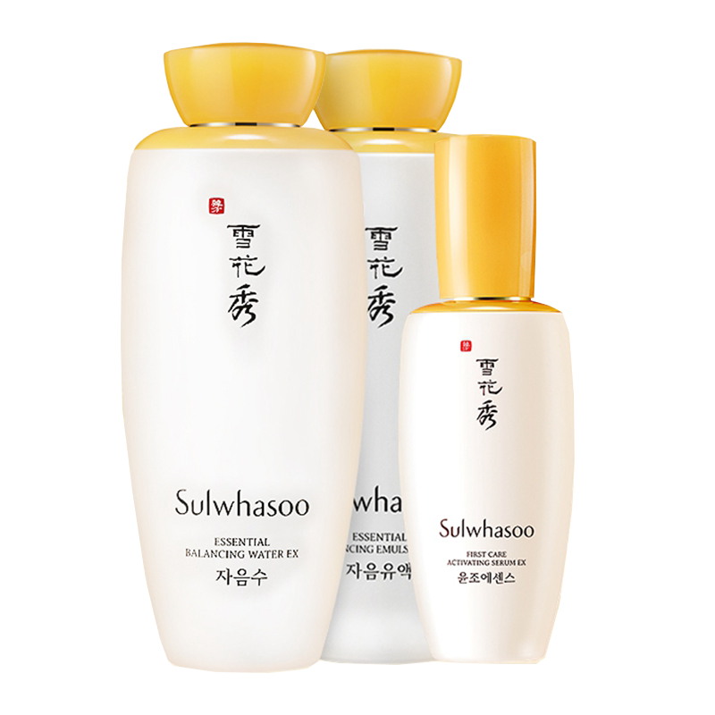 雪花秀 柔润质地护肤套装