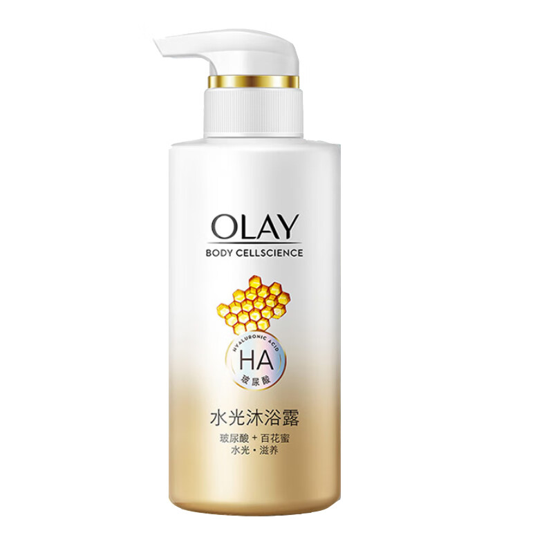 OLAY 百花蜜水光滋养沐浴露