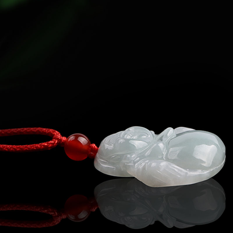 瑢宝居 弥勒佛翡翠吊坠