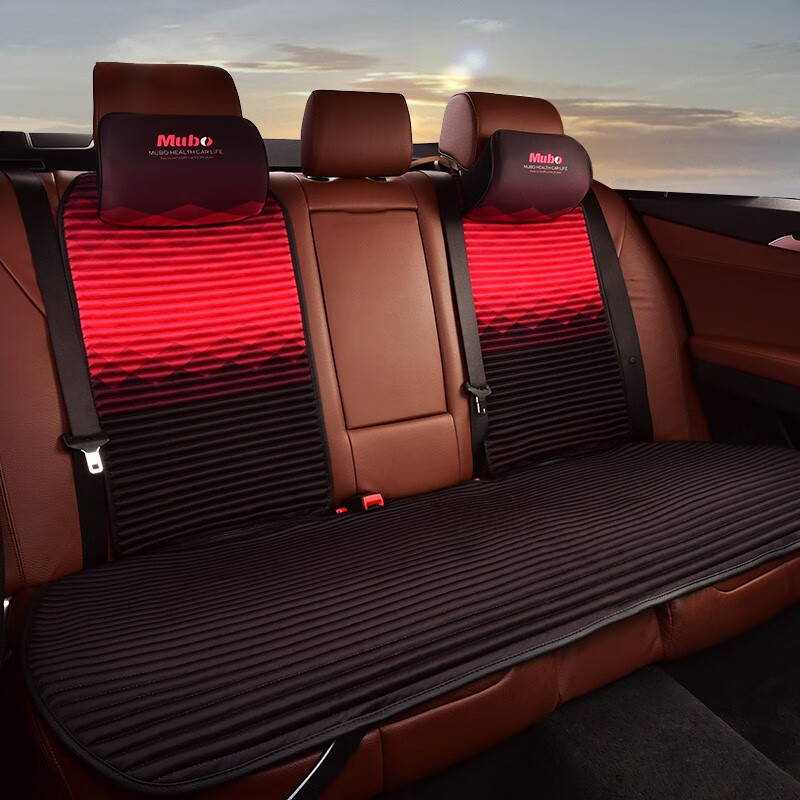 牧宝 高压黑红座垫