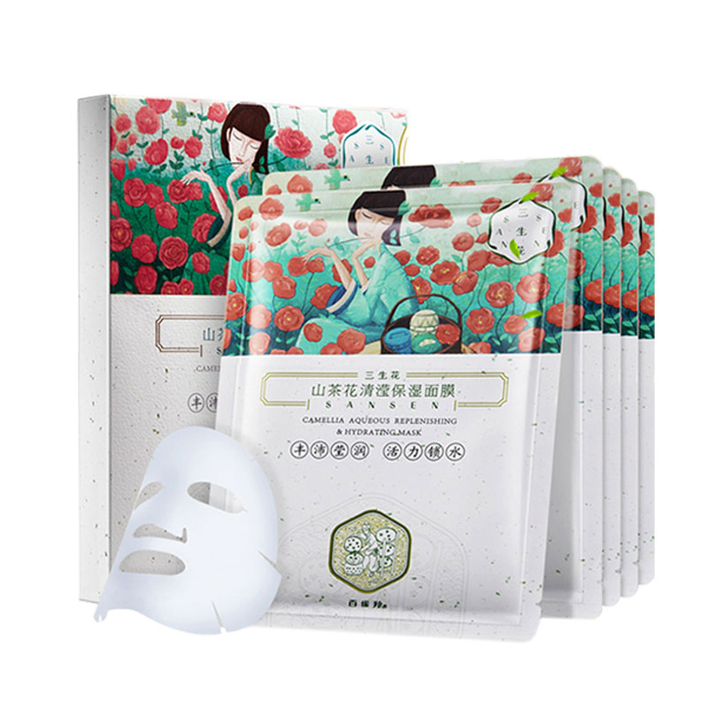 百雀羚 山茶花 面膜