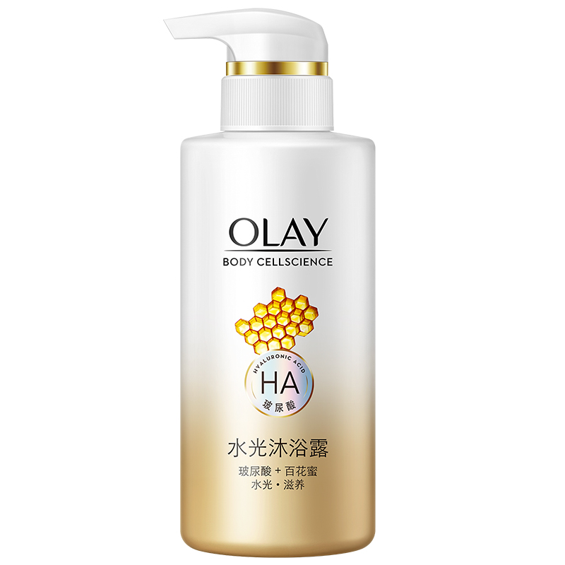 OLAY 百花蜜水光滋养沐浴露