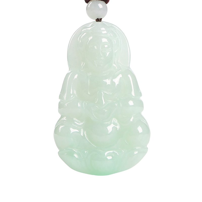 凤禧 观音 翡翠吊坠