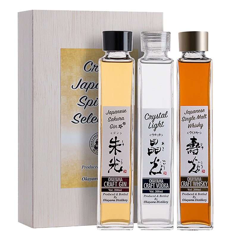 雪树 冈山蒸馏三件套伏特加