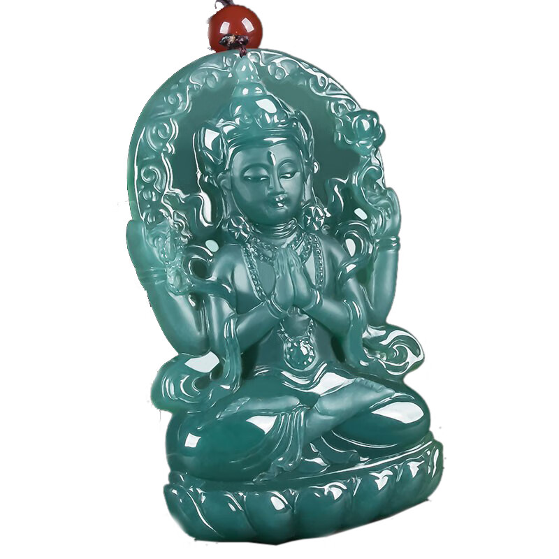 春龙 蓝水观音吊坠