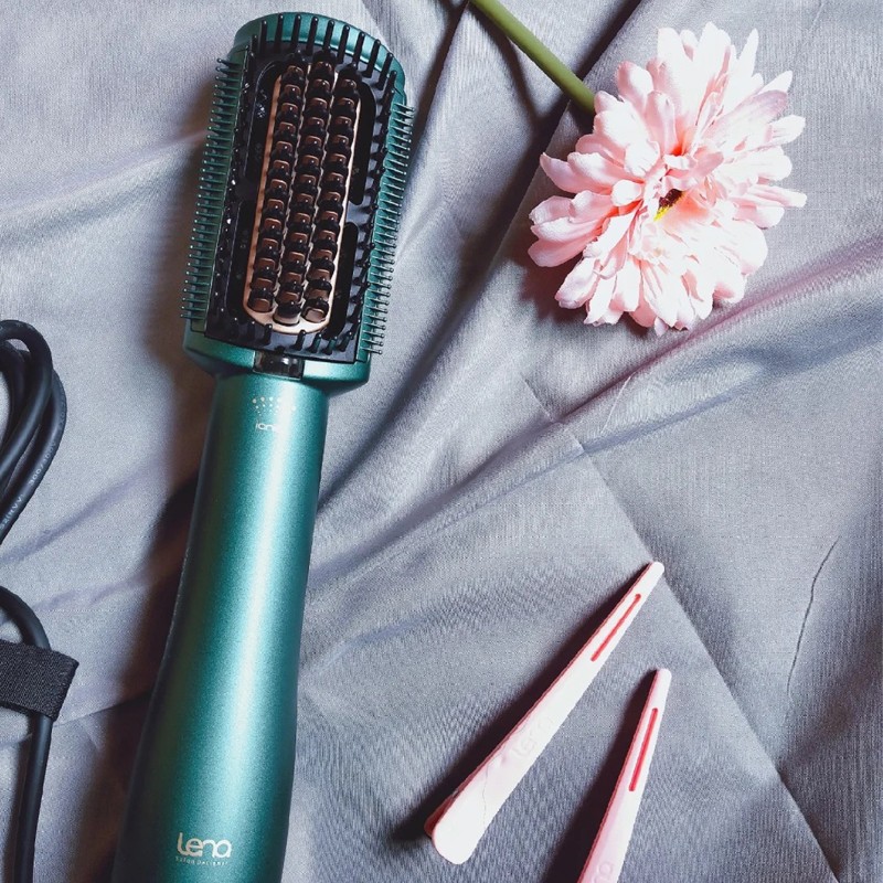 lena 可吹风护发直发梳