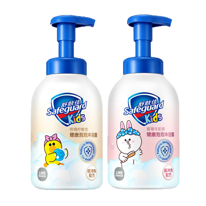 舒肤佳 健康萌友儿童泡泡沐浴露