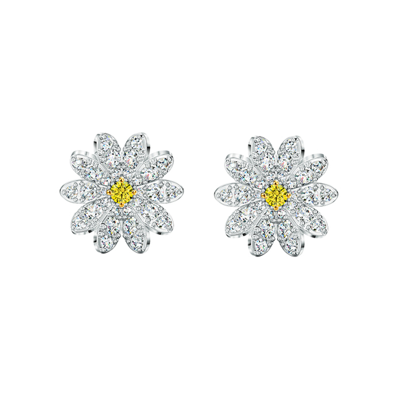 施华洛世奇 花型 耳饰
