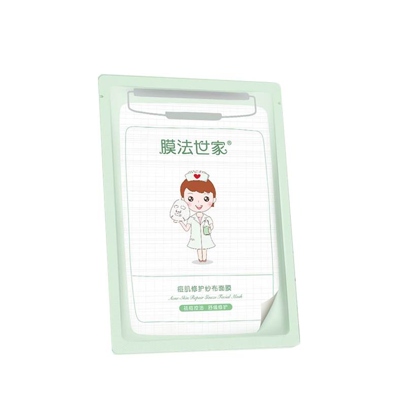 膜法世家 痘肌修护纱布面膜
