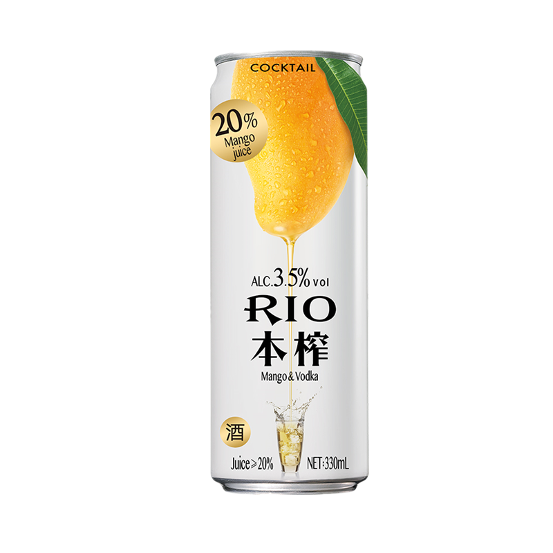 锐澳 柔和细腻低度鸡尾酒