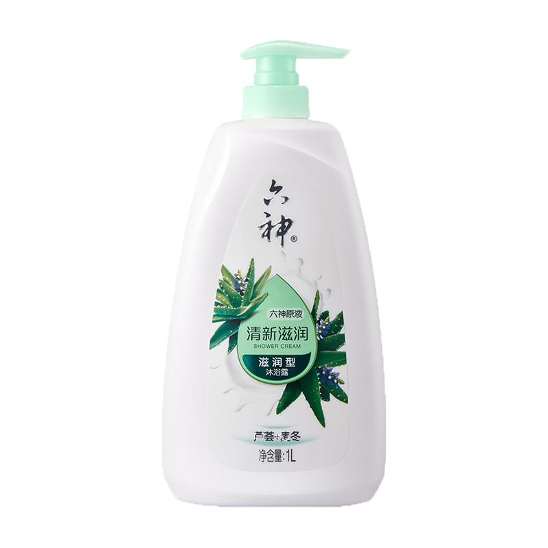 六神 植物精华沐浴露