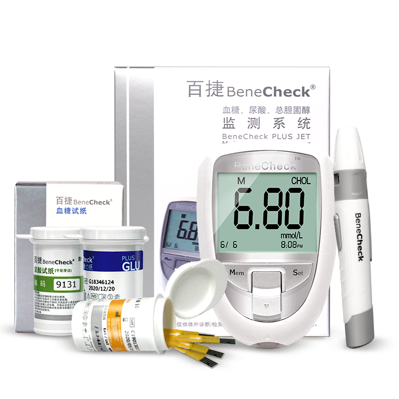 百捷 三合一多功能血糖仪