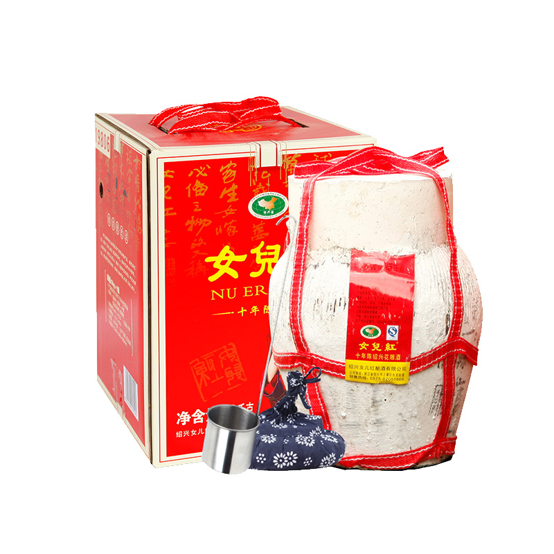 女儿红 十年陈花雕手工黄酒
