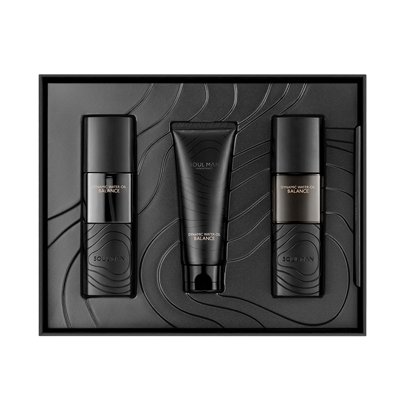 极男 美白植萃 护肤套装