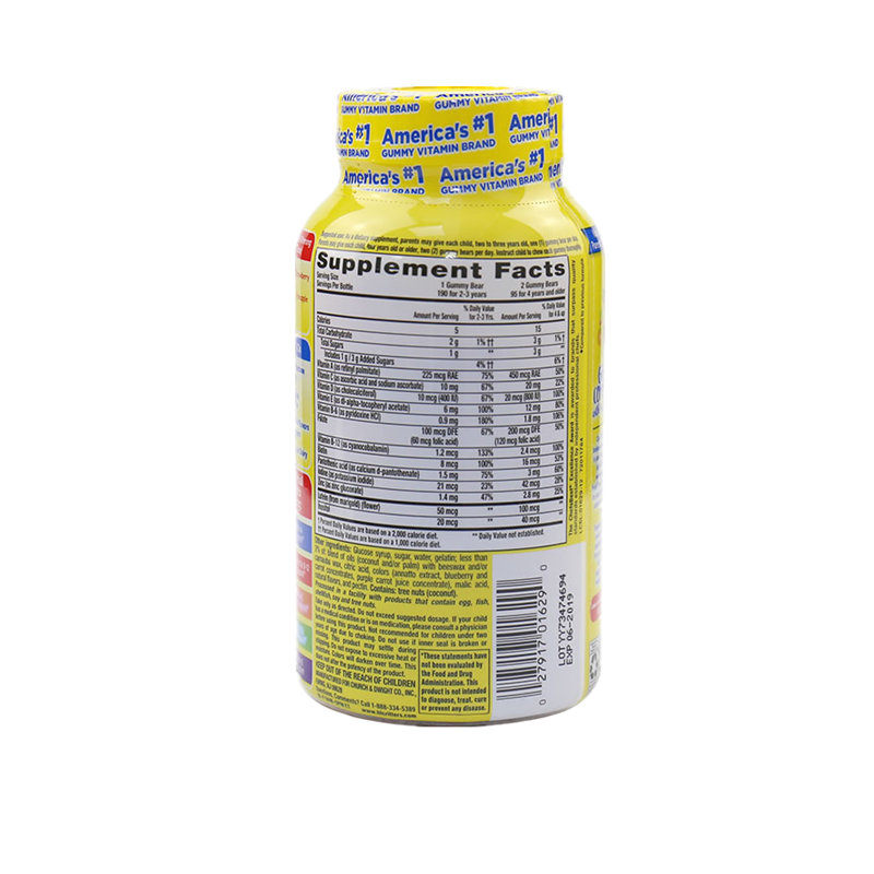 小熊糖 美国进口维生素软糖