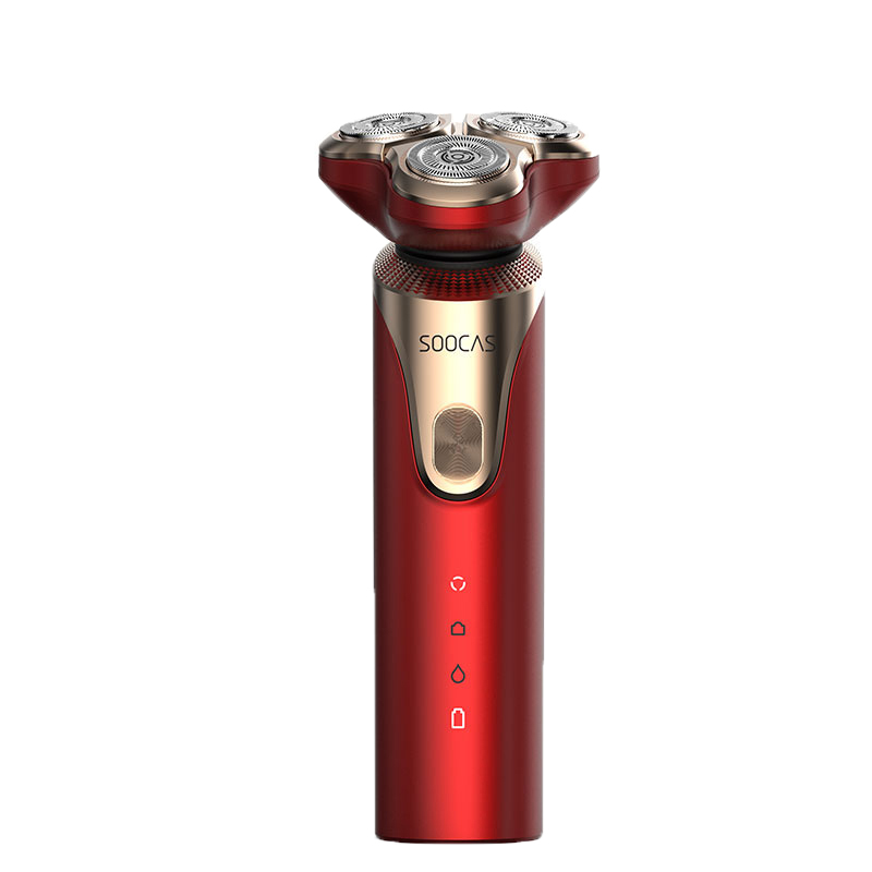 素士 进口三刀头 电动剃须刀