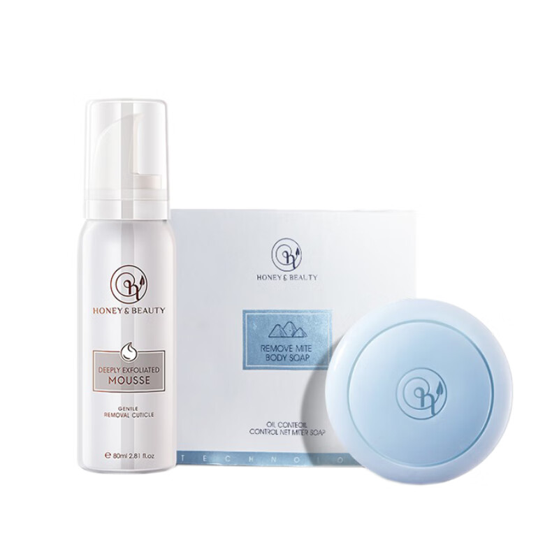 透蜜 海盐去螨虫香皂