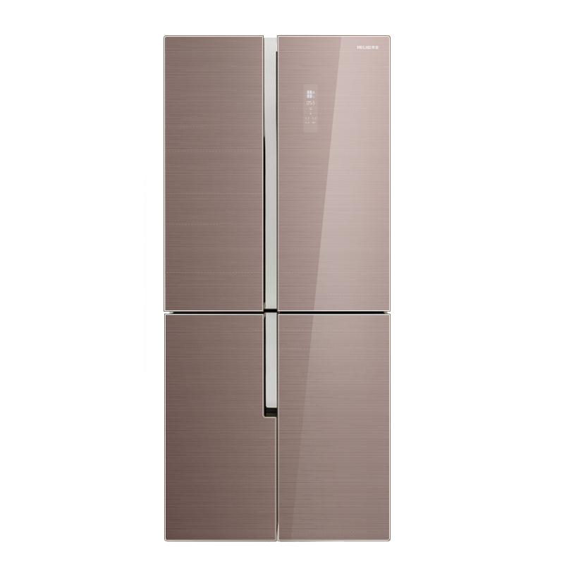 美菱 智能双变频十字门冰箱