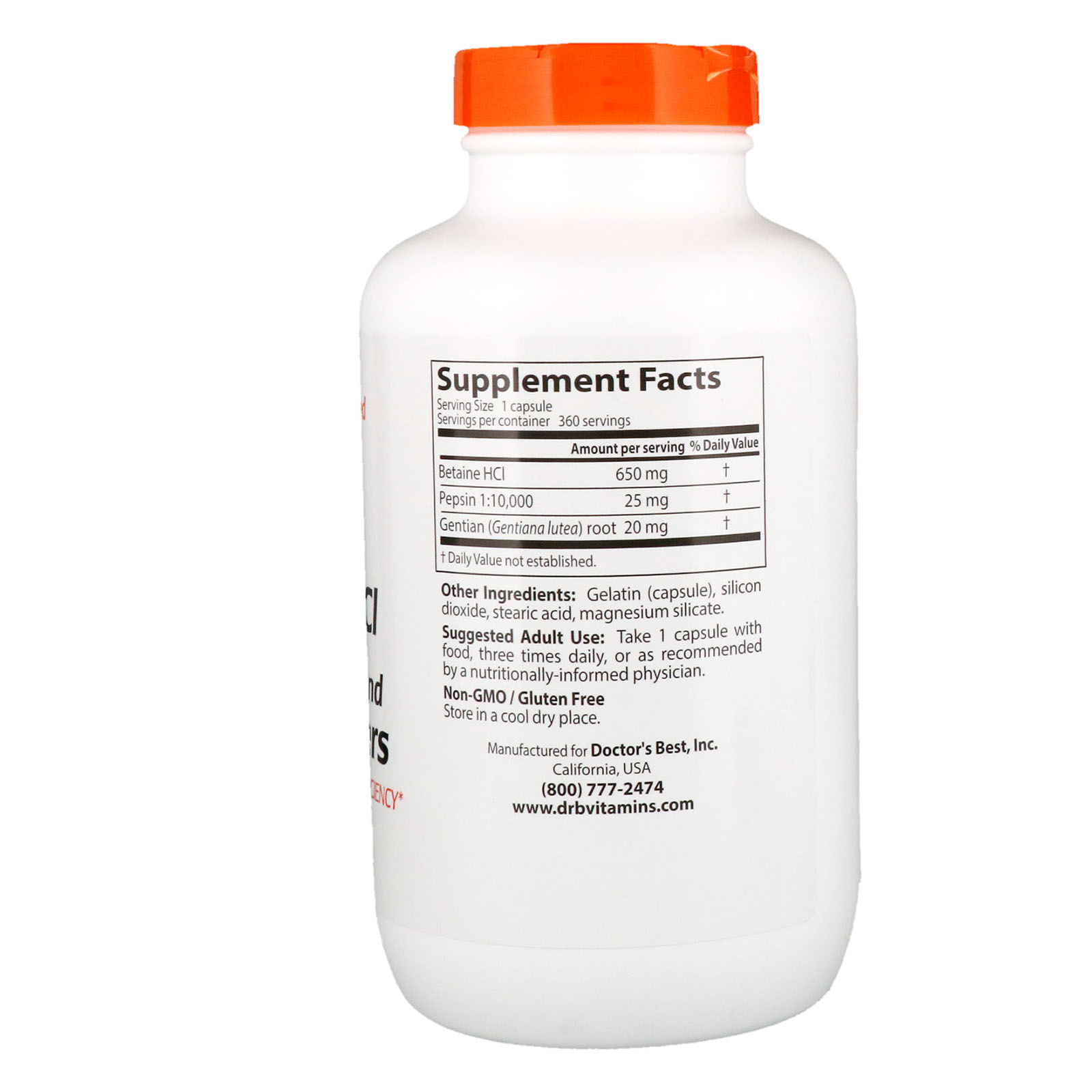 多特倍斯 易服盐酸甜菜碱胶囊