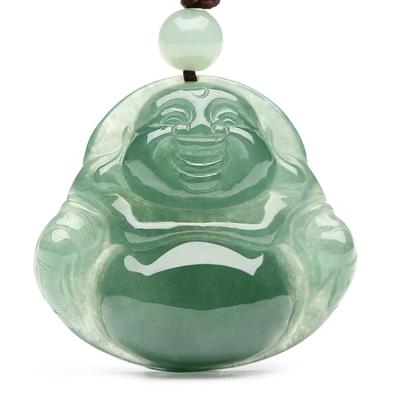 凤禧 玉佛翡翠吊坠