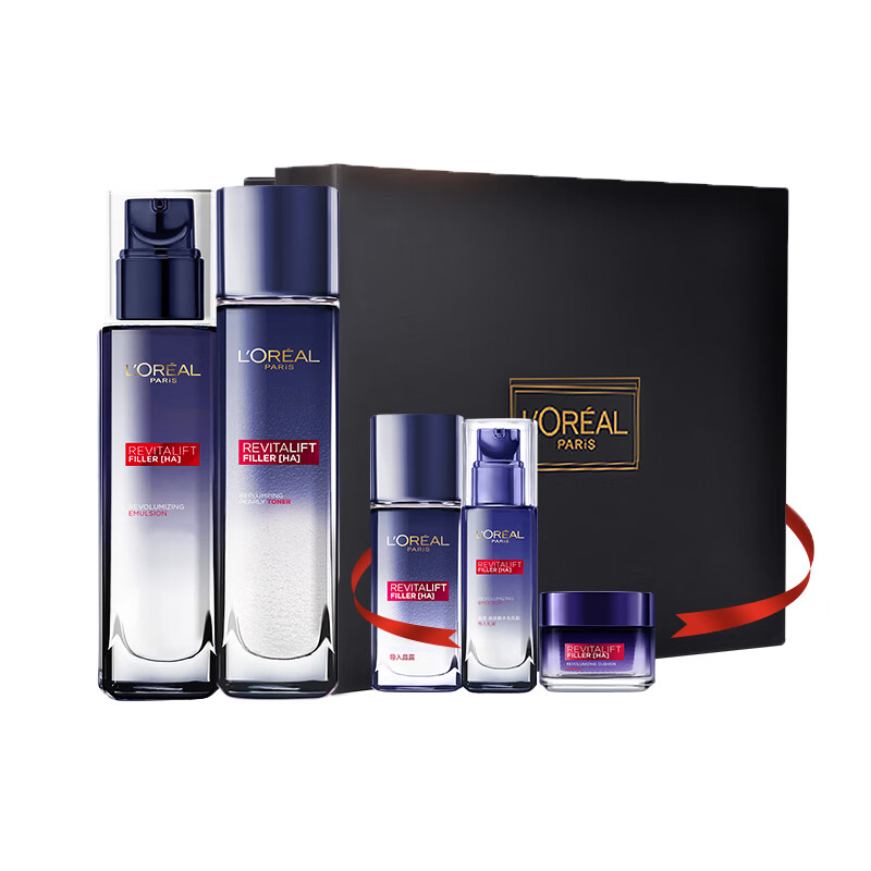 欧莱雅 玻尿酸保湿 护肤套装