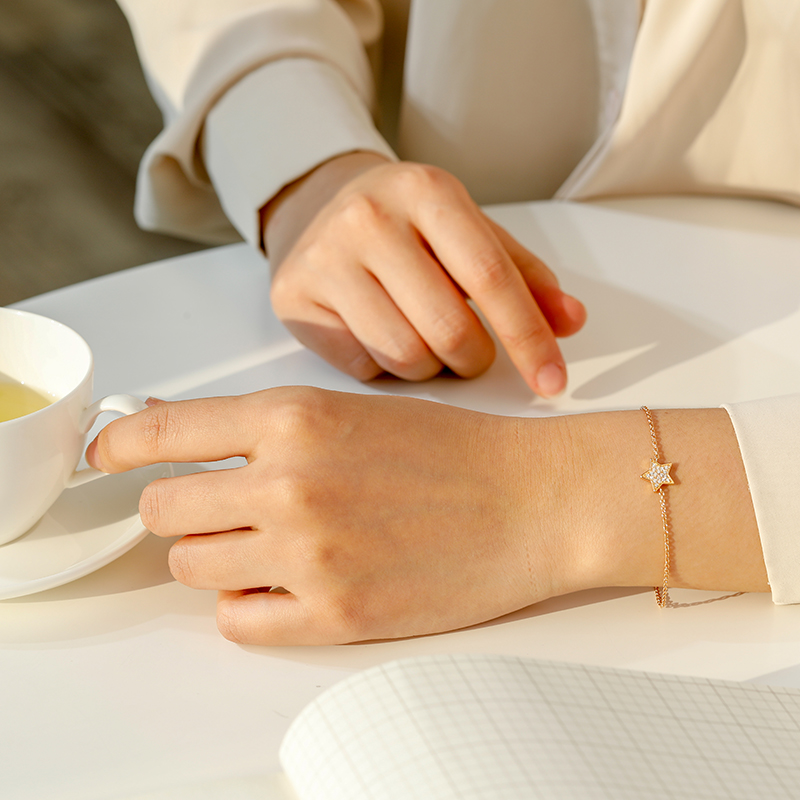 阿玛尼 星钻手链