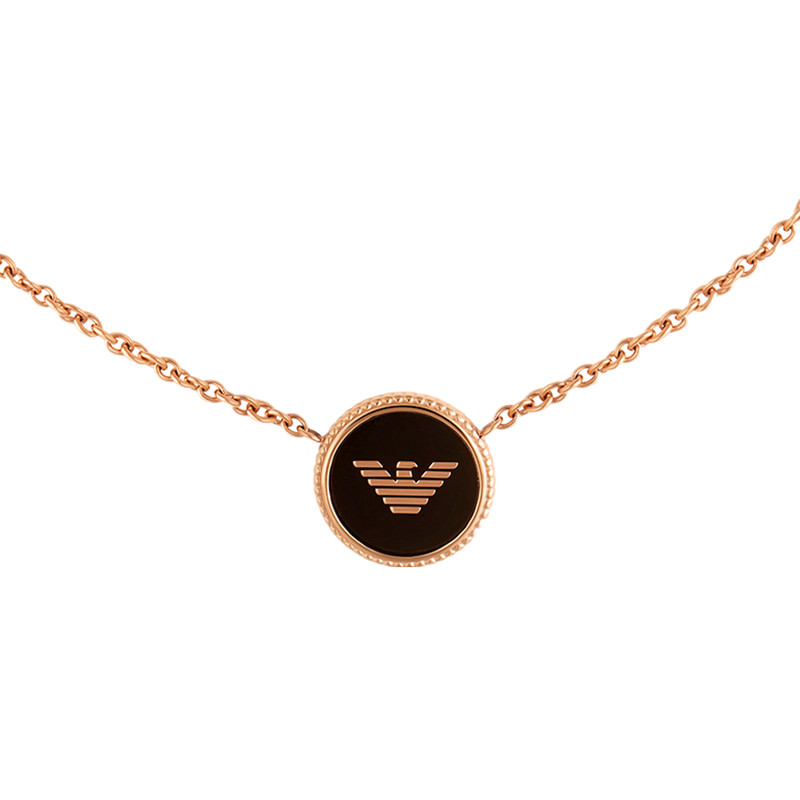 阿玛尼 鹰标锁骨项链