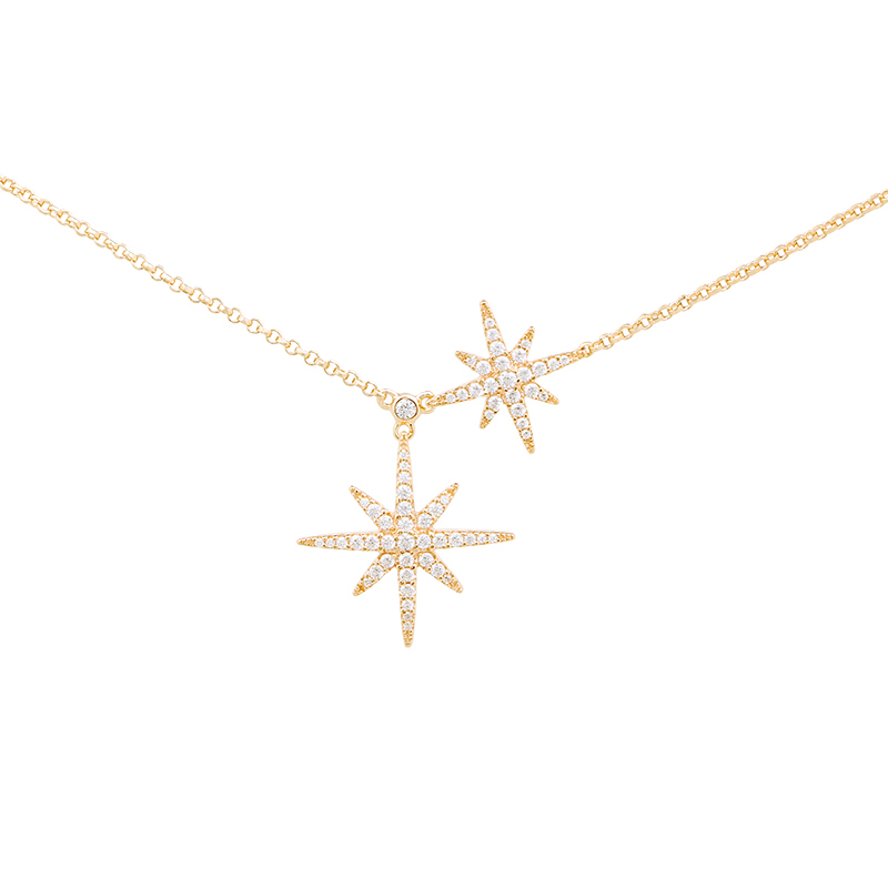 APM 六芒星银质项链