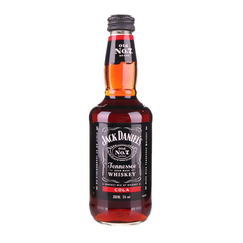 杰克丹尼 可乐味预调鸡尾酒