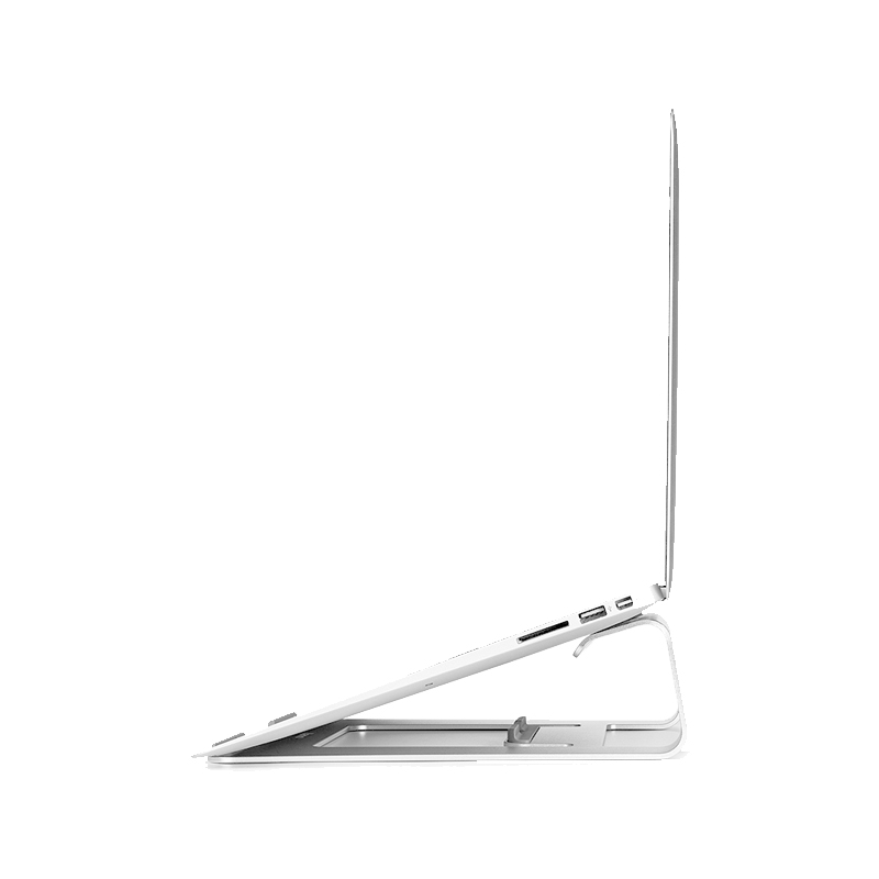 绿巨能 铝合金银色笔记本支架