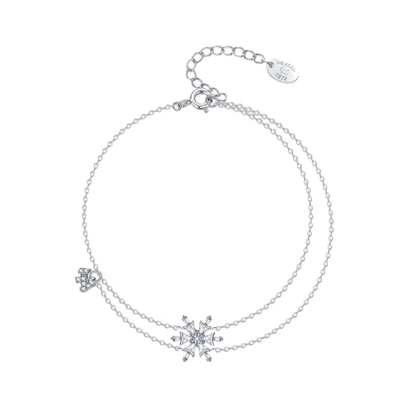 AGATHA 小狗雪花 手链