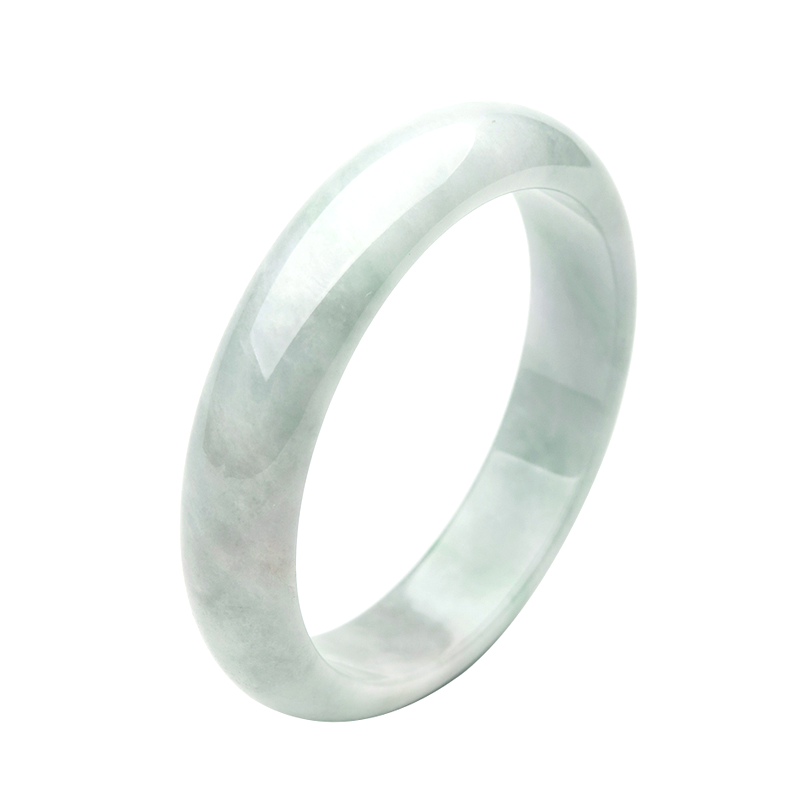 凤禧 飘花圆形翡翠手镯