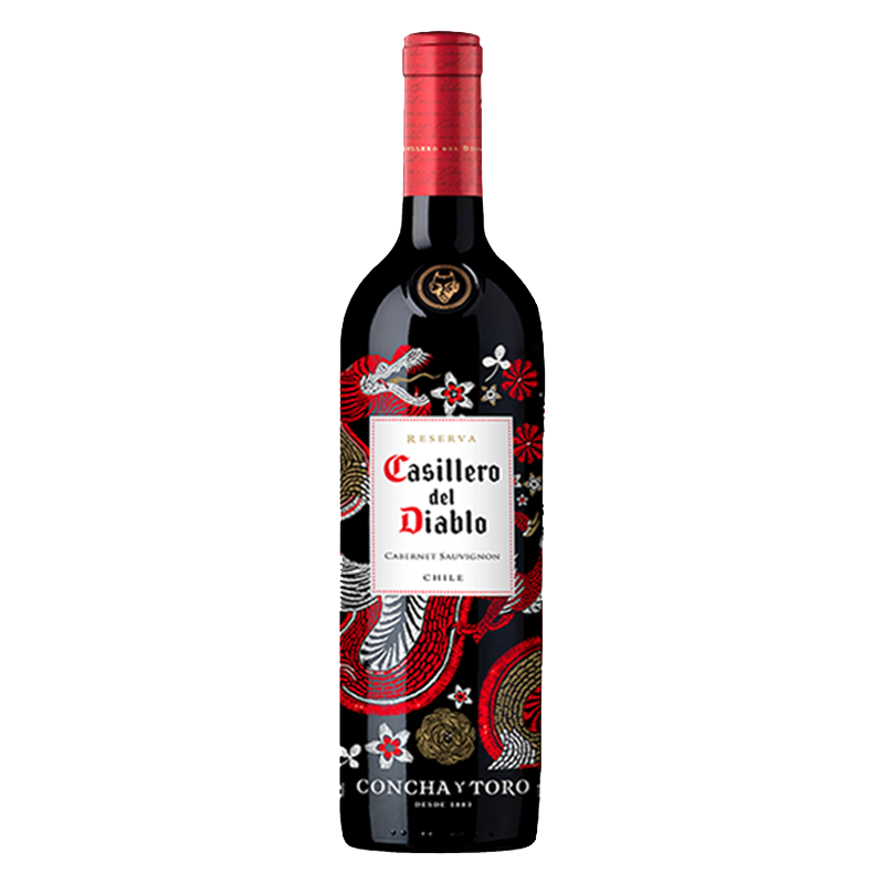 红魔鬼 赤霞珠梅洛葡萄酒