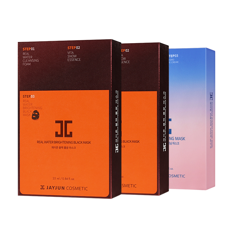 捷俊 水光樱花三部曲面膜