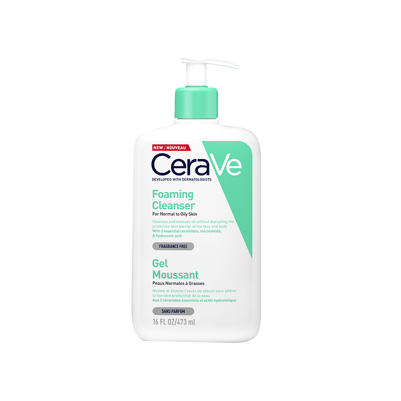 CeraVe 泡沫净颜洁面啫喱