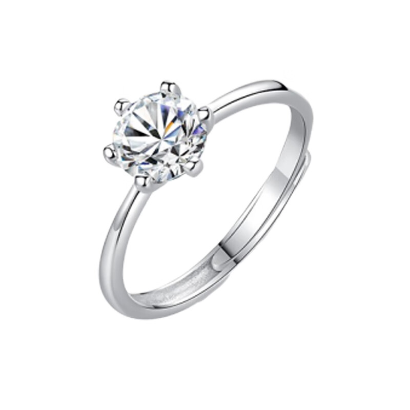 银千惠 简洁镜面戒指