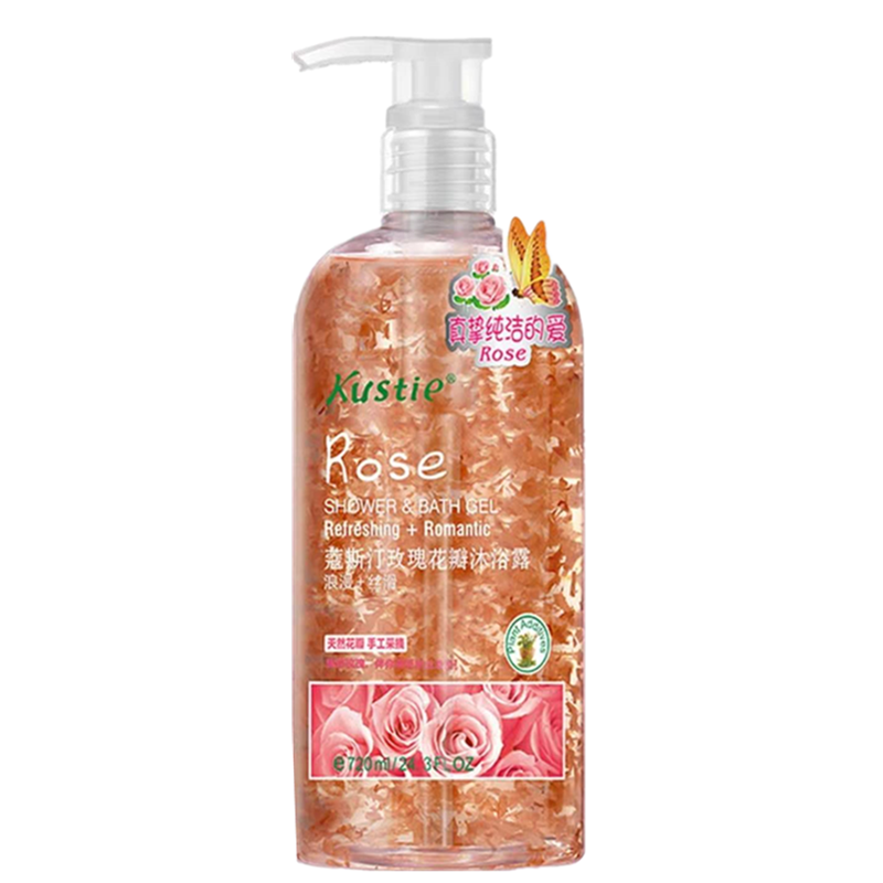 蔻斯汀 玫瑰系列沐浴露