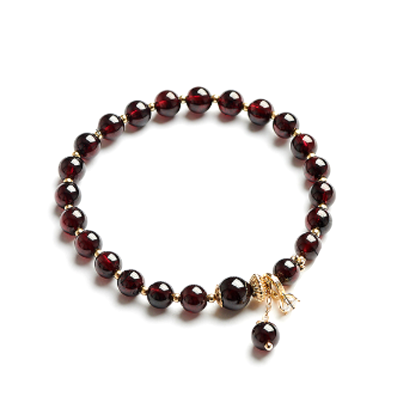topgirL 石榴石 手链