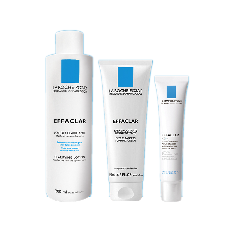 理肤泉 清痘净肤三件套装