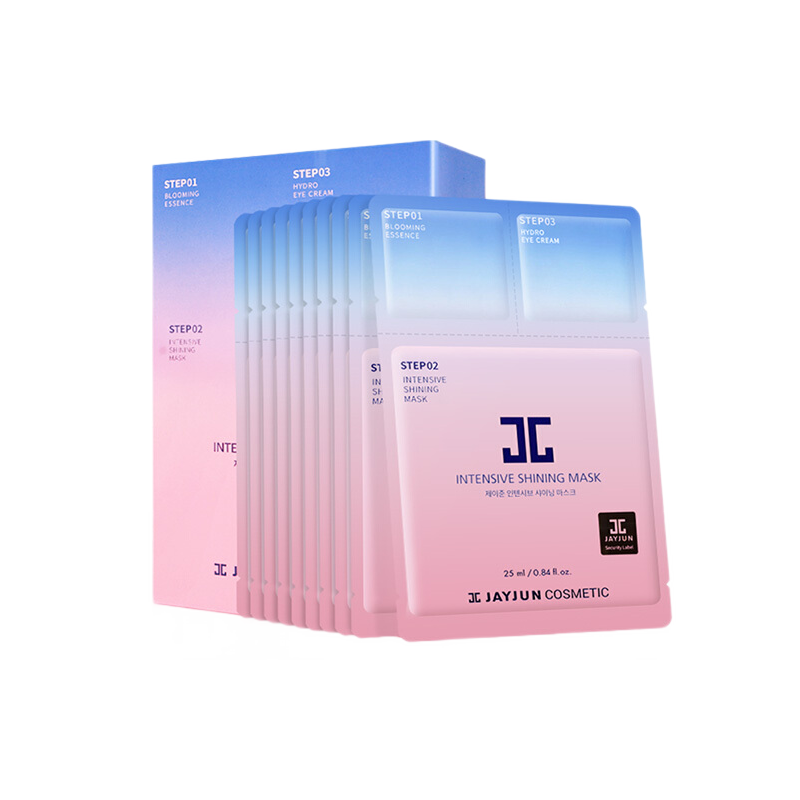 捷俊 樱花水光焕亮补水面膜