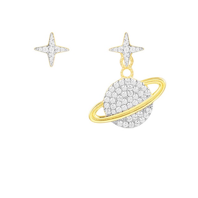 APM 不对称星球耳钉