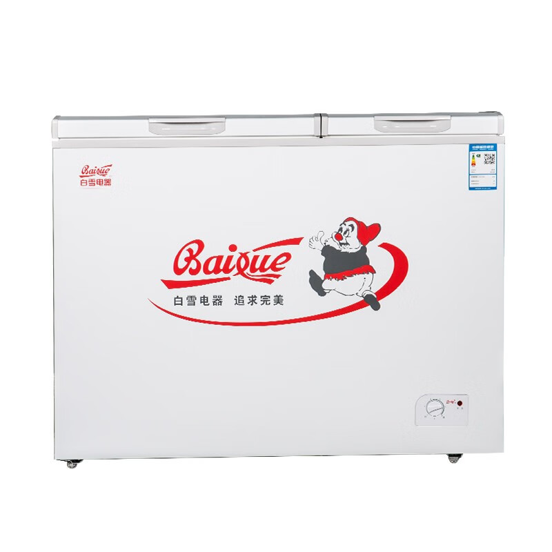 白雪 曲底设计冰柜
