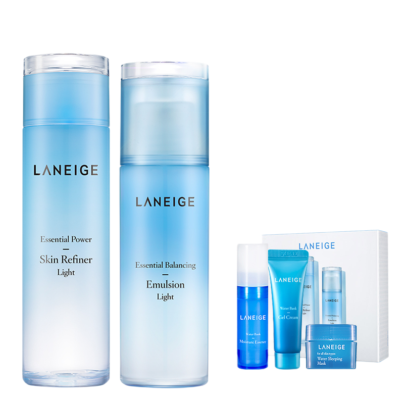 兰芝 水库凝肌水乳护肤套装