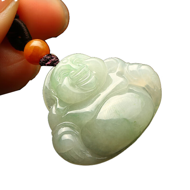 七彩云南 翡翠佛公吊坠