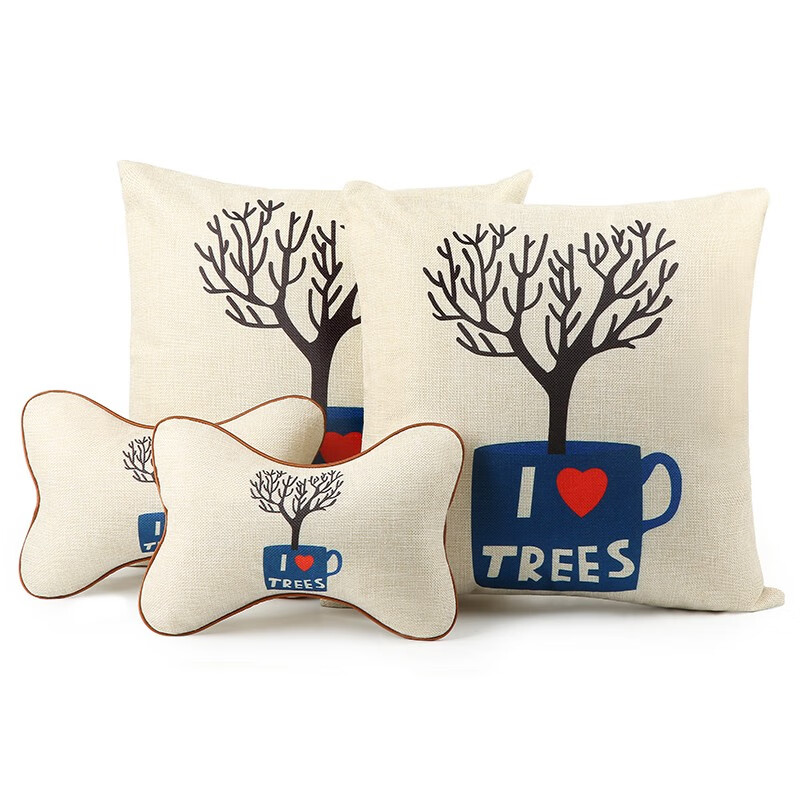 杰米仕 蓬松透气 头枕腰靠