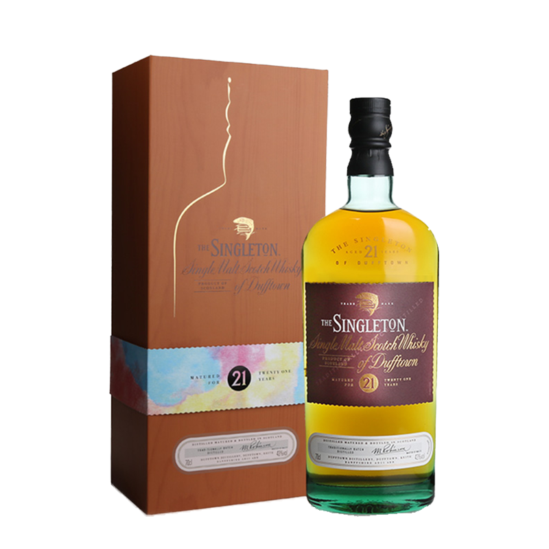 苏格登 21年单一麦芽威士忌