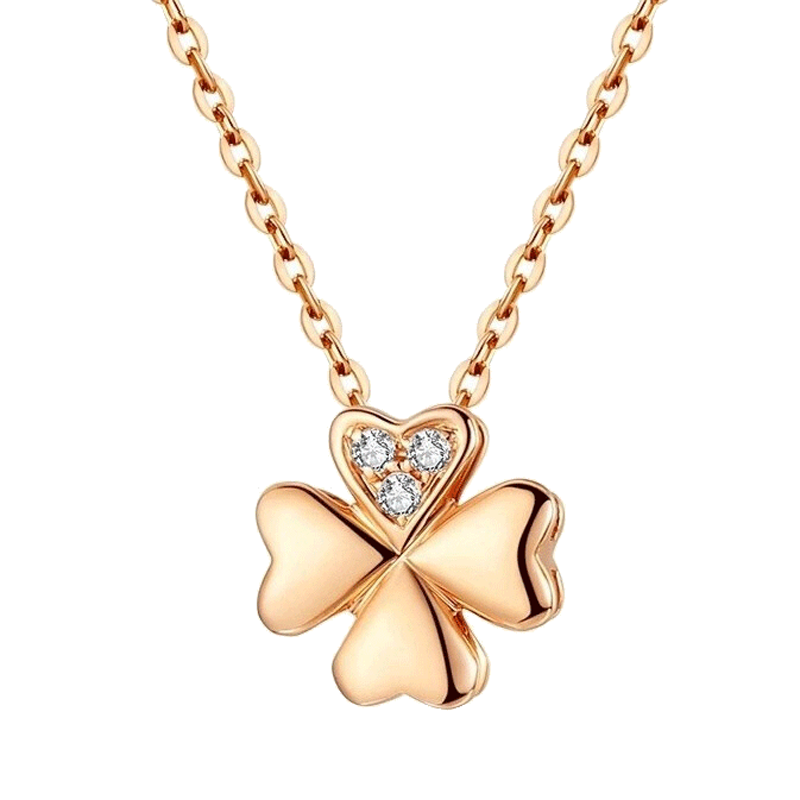 施洛尼 简约彩金 项链